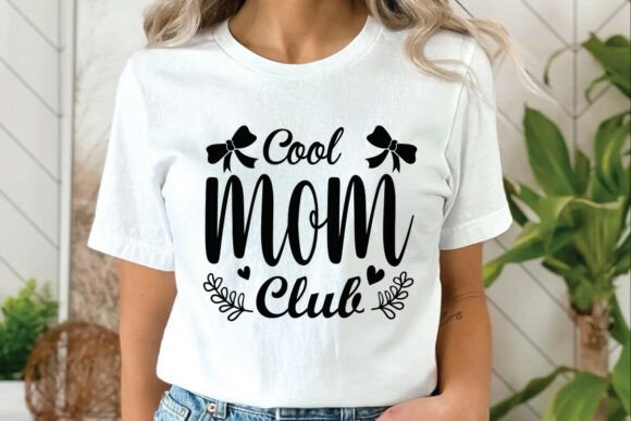 Cool Mom Club – Trendy Mother’s Day Graphics for Local Business Branding