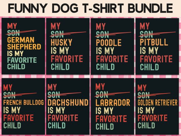 Funny Dog Mom T-Shirt Bundle PNG Review for Real Embroidery Projects