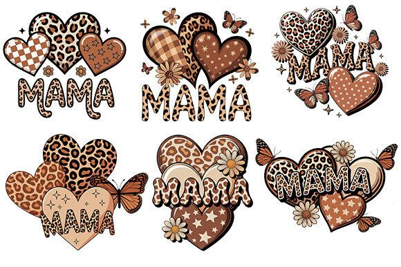 Mama Png Graphics for T-Shirt Designs and Mother’s Day Branding