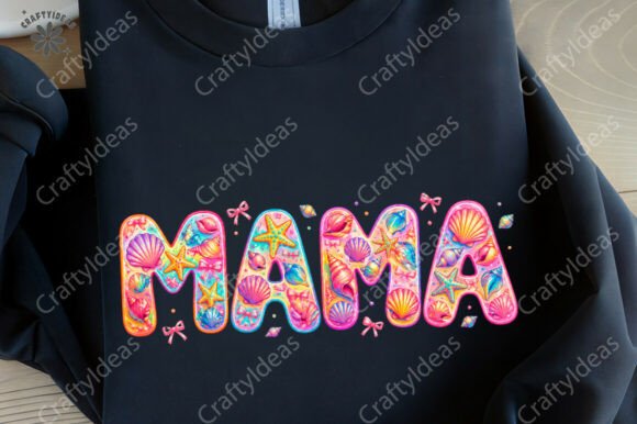 Summer Mama Png: A Vibrant Graphic for T-Shirt Designs and More